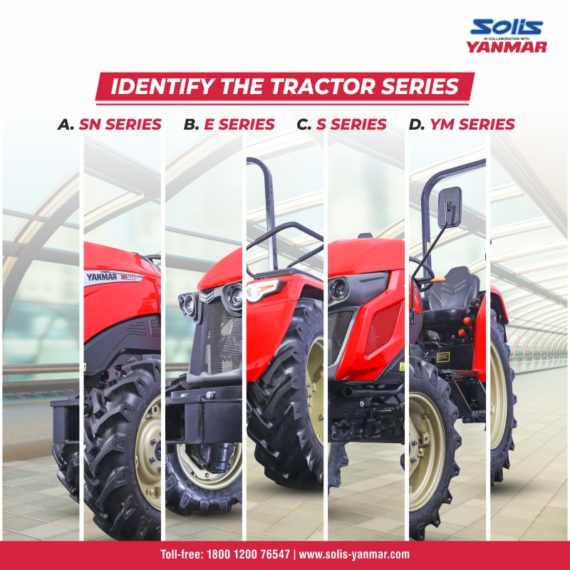 TractorsSolis's tweet photo. Identify the series of tractor shown in the in jumbled image.Comment your answers below.
Let’s see who is the true fan of Solis Yanmar tractors and gives the correct answer.

#yanmar #YMseries
#SolisYanmar #AdvancedJapaneseTechnology #zeronoise #zerovibration https://t.co/SKKN0CRGpV