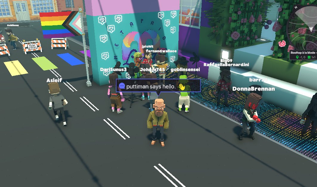 puttiman70's tweet photo. @TheSandboxGame @METAPRIDELAND I just participated in the #BelongingWeek contest for a chance to win a Progress Flag NFT! Check out my screenshot below!
👇 https://t.co/VFd5VE733E