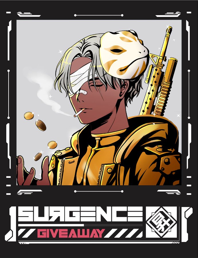 ╔ SURGENCE ⇔ METAKAMI
╚ collaboration giveaway

⊛ 2 x <a href="/MetakamiNFT/">METAKAMI™</a> Kami-list
⊛ 2 x @SurgenceNFT access pass

to enter:
➬ follow @SurgenceNFT, <a href="/MetakamiNFT/">METAKAMI™</a>. <a href="/Spectre_eth/">Spectre.eth</a>, <a href="/ruthlessnft/">RUTHLESS NFT</a>  
➬ tag 3 agents
➬ like + rt

[#nft #sugmi #nftgiveaway]