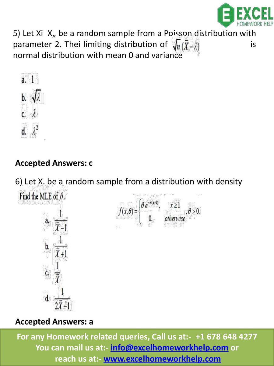 excelhwhelp's tweet image. I am Brandon Kefa. I am a Probability and Statistics Assignment Expert. I hold a Master's in Statistics. I have been helping students with their assignments. I solved assignments related to Probability and Statistics. To see full assignment visit us at flic.kr/s/aHBqjzWWFe