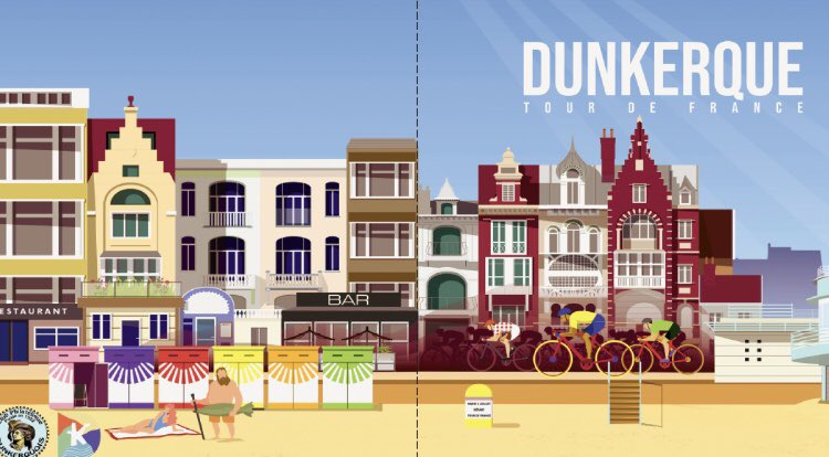 LPNews_HDF's tweet photo. A l’occasion du passage du #TDF2022 à #Dunkerque, le Club Philatélique émet un carnet collector de 4 #timbres
En vente aujourd’hui au Village de la mythique course, digue des Alliés à #malolesbains, #LaPoste y apposera un #timbreadate 💌@toutsurletimbre #Philaposte @GroupeLaPoste https://t.co/2OHvqPJSLe