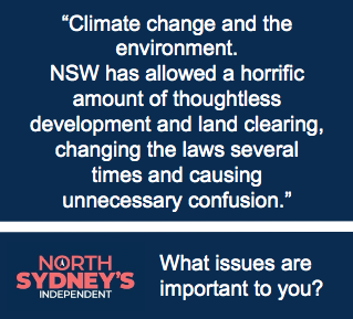 In the lead up to the March 2023 NSW State election - we're asking people in our community about the issues which are important to them.

Please share your views with us too #auspol #nswpol #NorthSydneyVotes >  forms.gle/7Hx26Ni99iuUwD…