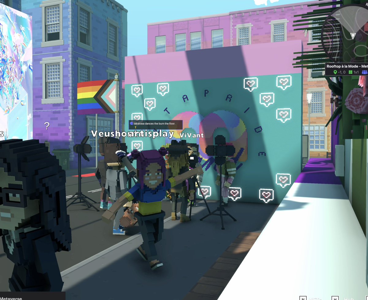 Sarasains's tweet photo. @TheSandboxGame @METAPRIDELAND I just participated in the #BelongingWeek contest for a chance to win a Progress Flag NFT! Check out my screenshot below!
👇 https://t.co/7qbv7c6V7J