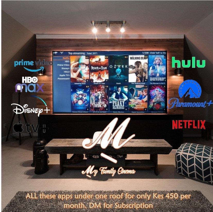 nftbnb23's tweet photo. The best streaming apps worldwide under 1 roof Over 600k tv shows and movies for only Ksh450 monthly @MyfamilycinemaA

DM @MyfamilycinemaA today to get 7 days free

Mike Sonko mlolongo Jessica Jones Airtel Network Starlight Rest in peace nyeri Bungoma Sifuna embasava audio https://t.co/Y2mseQOGOk