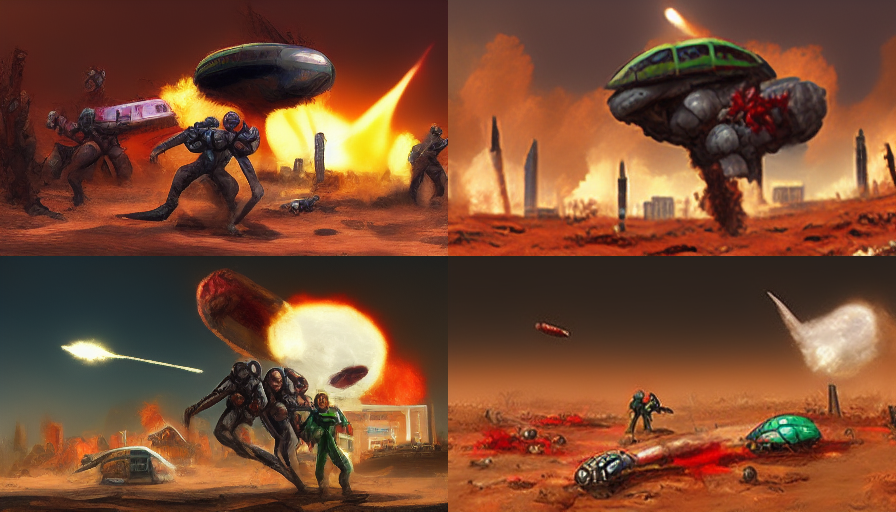 thuskyart's tweet photo. The wild story of #XCOM : Terror from the Deep (1995) by #Microprose told by @midjourney AI.
#Terrorfromthedeep
"A triumphant X-Com, having destroyed the very core of the Alien war machine, blasts off for home. However, all is not dead in the ravaged Martian base." (1/14) https://t.co/c8paRRhxhR