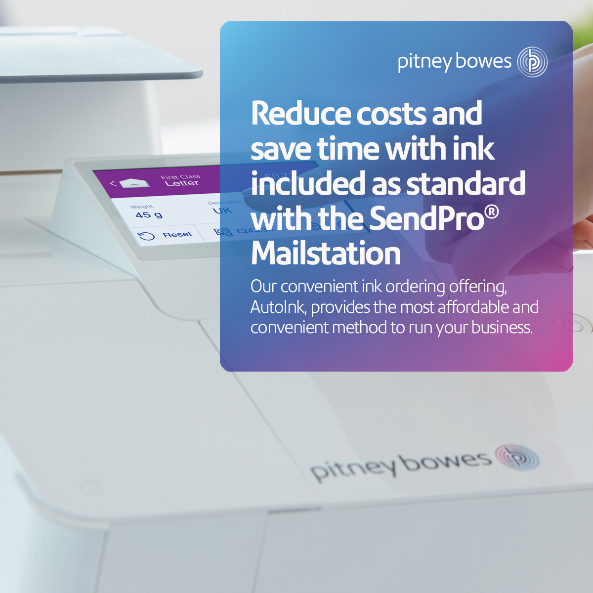 PitneyBowes's tweet image. The small and mighty entry level #frankingmachine built to make printing postage easy  pbi.bz/3uqnhA7 #mail