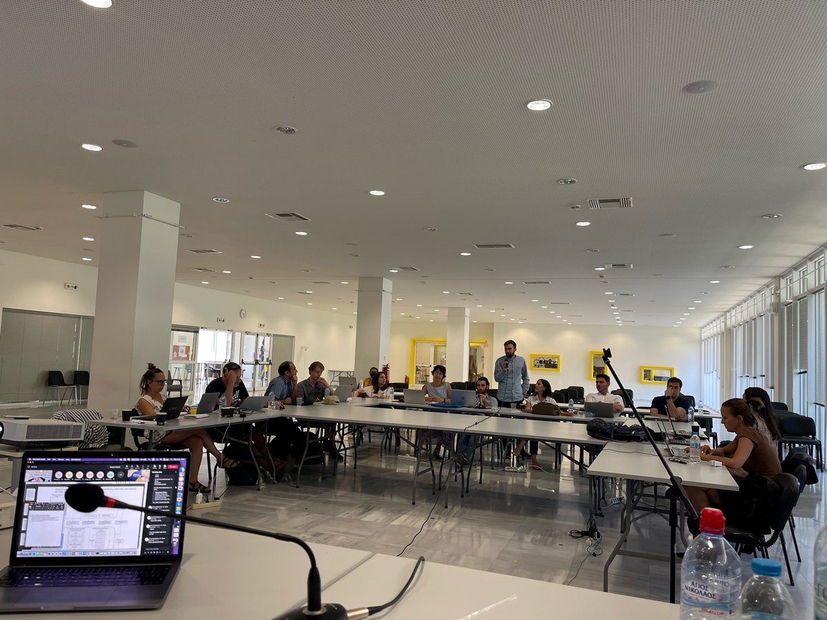 Harmony_H2020's tweet image. #HARMONY2022 review meeting is taking place in Athens! ℹ️ #NewMobility #ModelSuite platform of spatial and #multimodal transport #planning tools  
@uaegean @wlv_uni @ENIDESolutions @aimsun @Airbus @tno_talent @urbanlabto @OxfordshireCC
@etrikala @twitorino @rotterdam @CIVITAS_EU