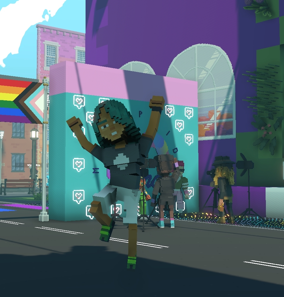 <a href="/TheSandboxGame/">The Sandbox</a> <a href="/METAPRIDELAND/">METAPRIDE LAND</a> I just participated in the #BelongingWeek contest for a chance to win a Progress Flag NFT! Check out my screenshot below!
👇