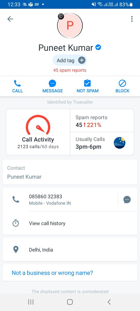 <a href="/DelhiPolice/">Delhi Police</a> Please take action he is from Digital Lending App <a href="/Cyberdost/">CyberDost I4C</a>
