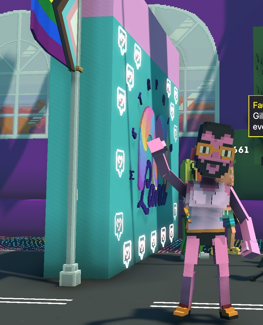 <a href="/TheSandboxGame/">The Sandbox</a> <a href="/METAPRIDELAND/">METAPRIDE LAND</a> I just participated in the #BelongingWeek contest for a chance to win a Progress Flag NFT! Check out my screenshot below!
👇