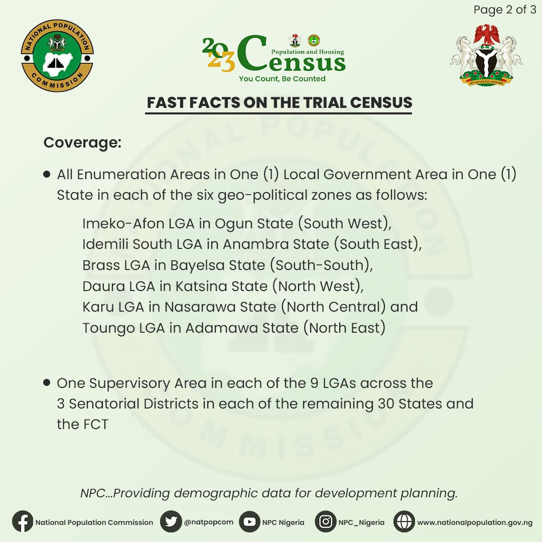 natpopcom's tweet photo. #TrialCensus Facts https://t.co/ZvK0Y3VvoW