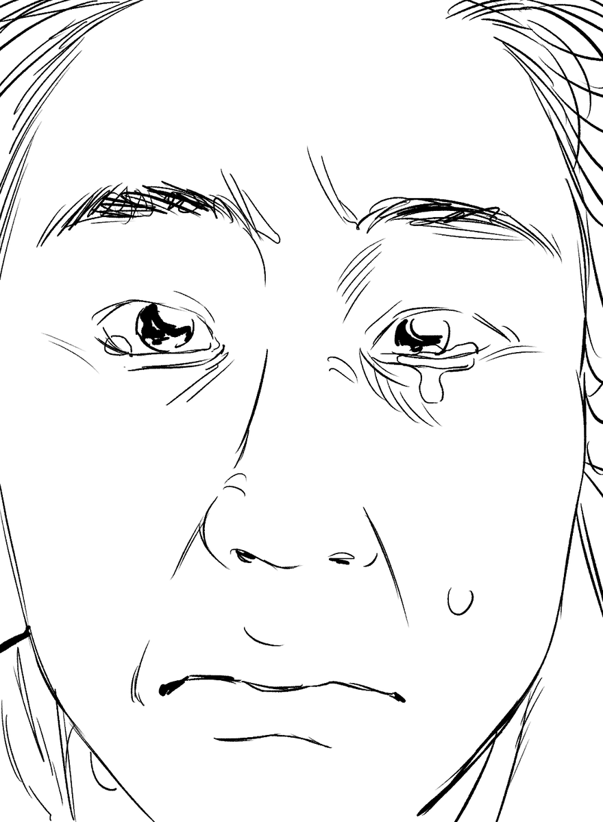 존나 자화상인데
개잘그림...
얼굴을 알리고싶진 않은데
이걸 트친들에게 꼭 알려야만 하겟음..... 
내가 개꿈구고 쳐운 얼굴을...
그걸 또 그렸다는걸...
알아주라... 