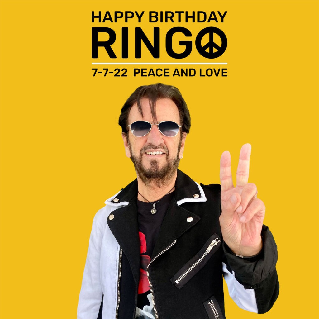 Wish Peace and Love for Ringo Starr on his Birthday! -  