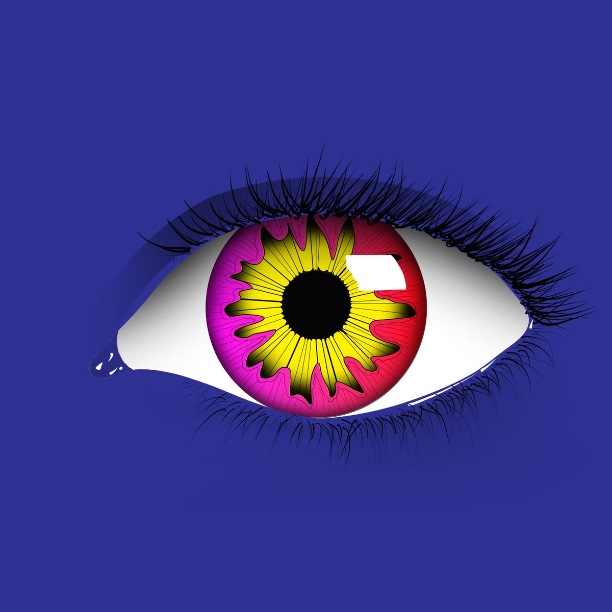 “She had blue skin,
And so did he.
He kept it hid
And so did she.
They searched for blue
Their whole life through,
Then passed right by-
And never knew''
EyeDee by MaDJAM #4062
Available <a href="/opensea/">OpenSea</a>
#eye #eyes #nft #nfts #nftart #nftartist #cryptoart #digitalart #MaDJAM #EyeDEE