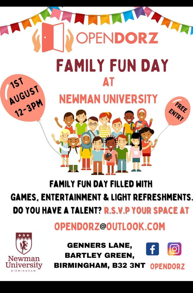 FREE family fun day this August!