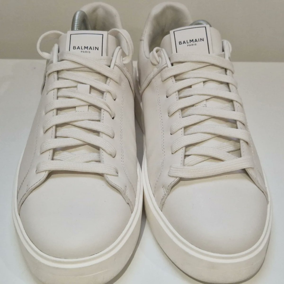 Balmain B-Court 

Nice summer shoe that. 
Minor upper clean 
Extensive clean of laces amd soles