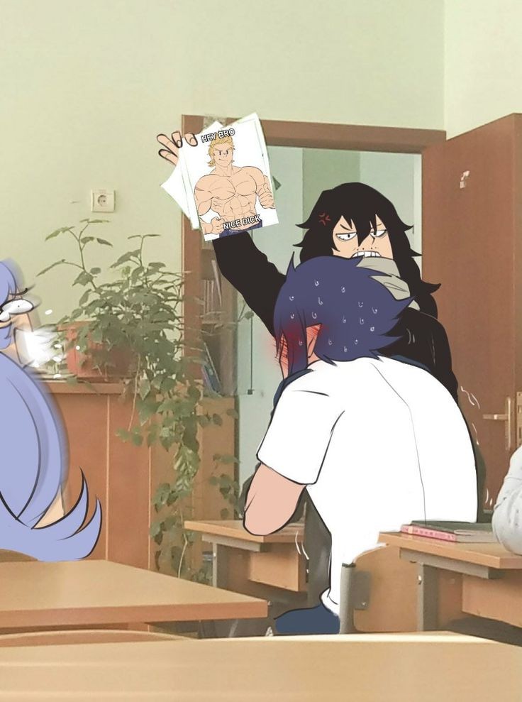 It was me Aizawa-sensei.... But don't tell anyone, ok? :)