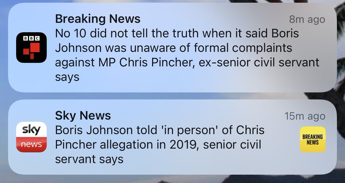 lol and behold. Johnson and the U.K. Government lying AGAIN!
Who would have thought?! What a surprise! Headline news these days would actually be this corrupt govt’t actually being honest.
 #JohnsonOut161