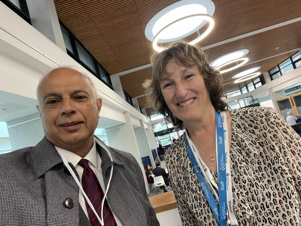 Lovely to meet @ShiatsuSue - the back engine behind the success of @sapcacuk 

Sadly its Sue’s last #SAPCASM after 22 years- @UCLan this year

Thank you for all you’ve done over the years

@chauhan_nhs