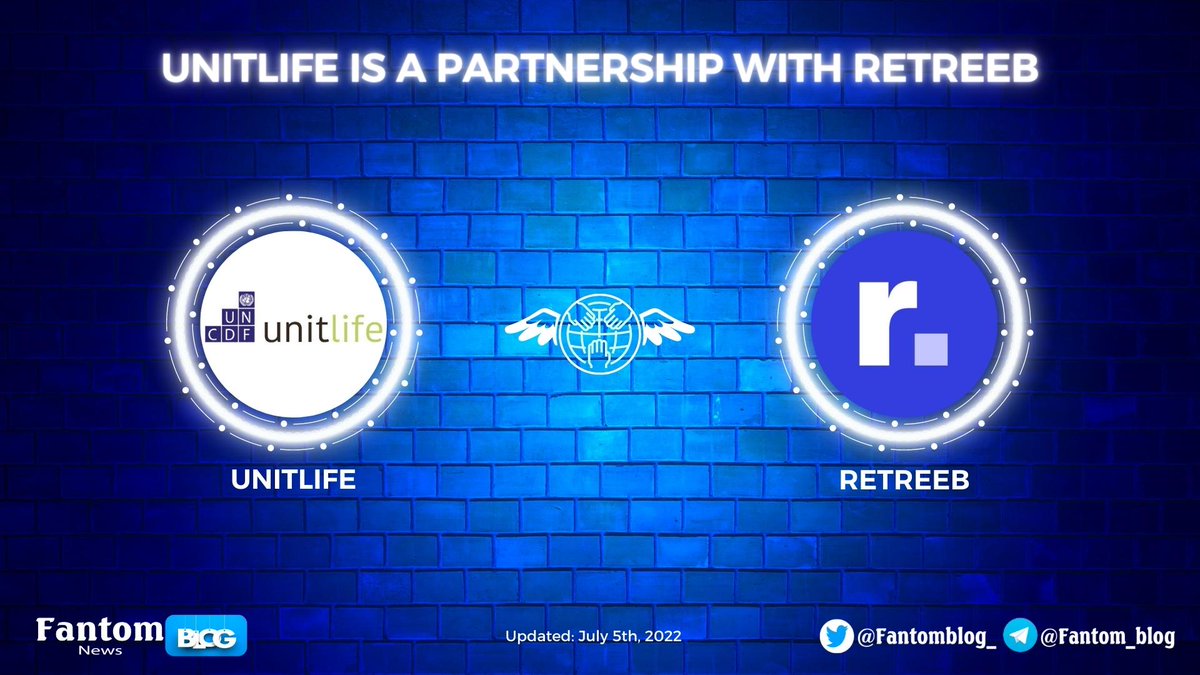 Fantomblog_'s tweet photo. 🥳@unitlifeorg is a partnership with @retreeb_io
🤩#UNITLIFE Global initiative protecting human capital by solving the challenge of inequality from birth✨
#FantomBlog #FTM #UNITLIFE #retreeb https://t.co/oXI0MWi5un