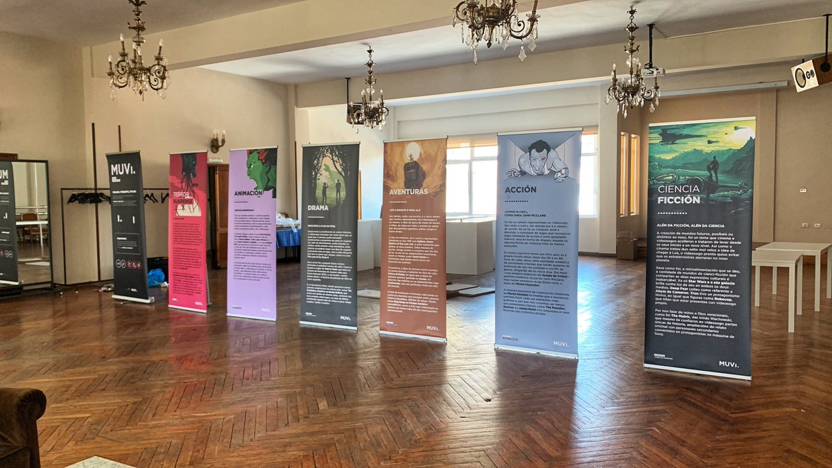 Mañá día 6 comeza camiño a nova exposición experimental do #MUVi sobre #videoxogos e #cinema, no ⁦<a href="/FanCinedeLemos/">FanCine de Lemos</a>⁩. 

Ateneo de #Monforte, onde haberá contrastes, debates, masterclass, videoxogos e máis!