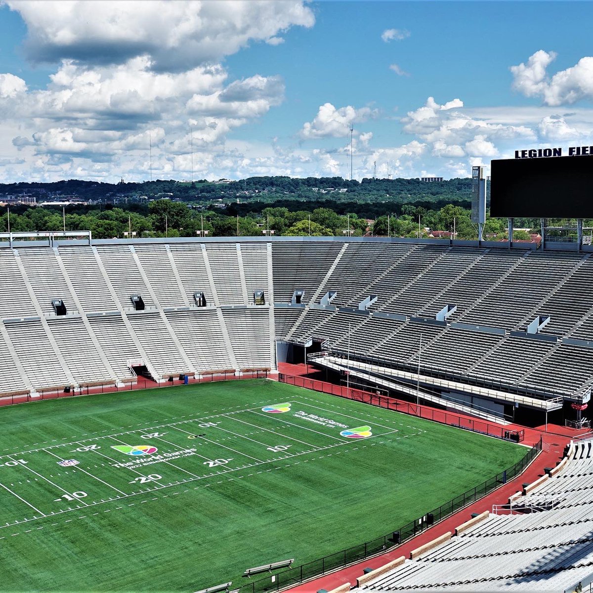 IFAFMedia's tweet photo. Good morning @TWG2022 
Legion Field - you look incredible!
#LeadingFootballWorldwide https://t.co/7zKDUKyLM1