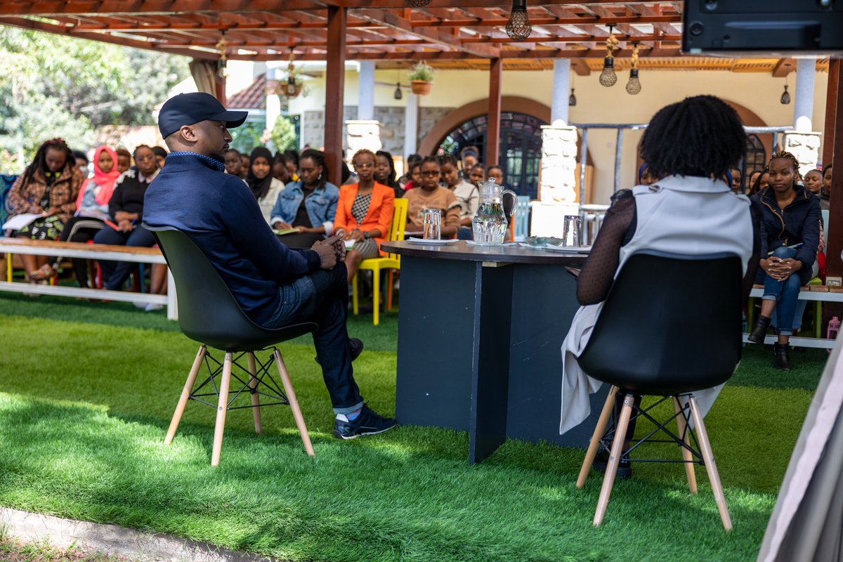 akirachix's tweet photo. Scenes from our fireside chat with @ccthuo, former Snr Director of Engineering, @Tesla. We talked about the fast-changing #techspace &amp; how to get &amp; stay ahead in the workplace. A truly amazing conversation that left us inspired to push the needle forward &amp; be exceptional https://t.co/qHjpgMMFNc