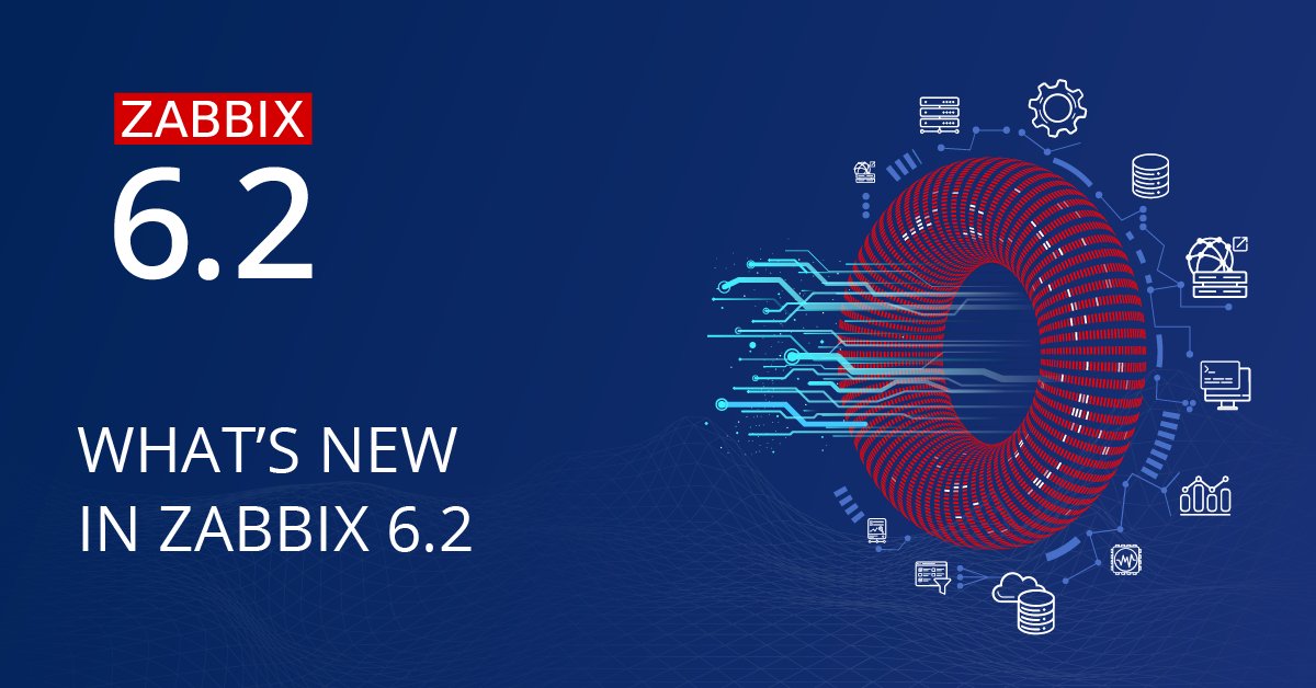 We're pleased to announce the release of Zabbix 6.2!

The latest major release adds features such as the ability to manually suppress problems, an official #AWS EC2 template, extended #VMware monitoring, enhanced host discovery, and much more!

Read more:
zabbix.com/whats_new_6_2