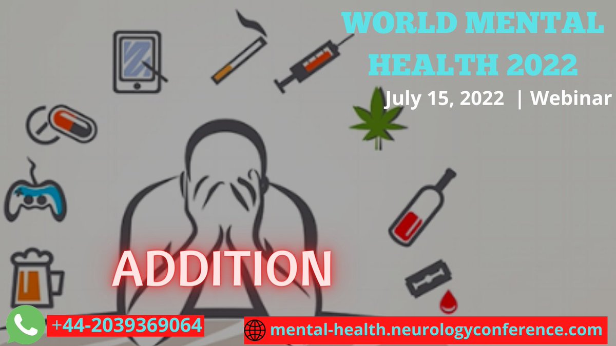 #Addictions to substances work similarly to patterns of compulsive #behavior like #gambling or #shopping. #Chemicaladdiction and #Behavioraladdiction are the two types of #addiction.  #food #mobilephone #drug #mentalhealth #addictionrecovery #worldmentalhealth2022 #webinar