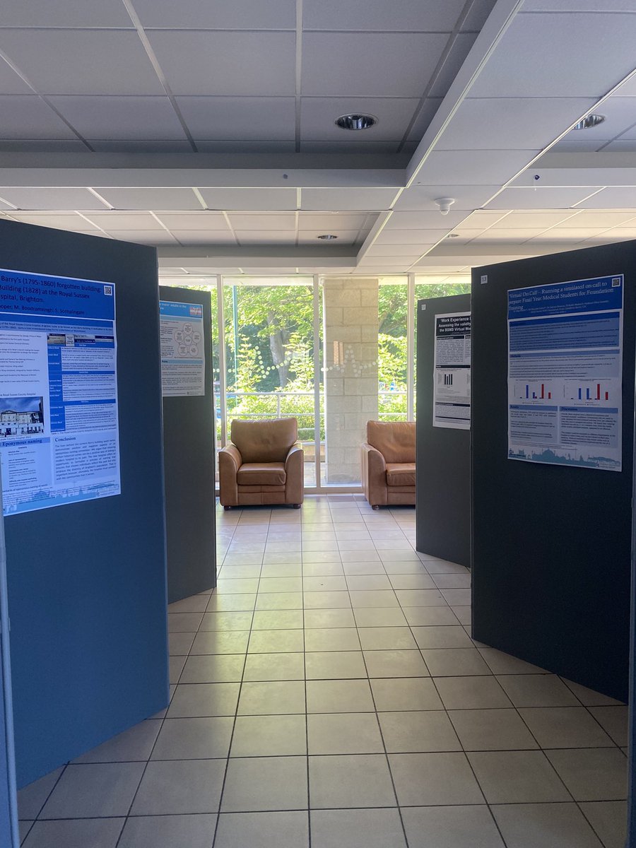 A sneak peek at some of our fantastic posters! <a href="/BSMSMedSchool/">BSMS</a> @BSUHresearch <a href="/UHSussex/">University Hospitals Sussex</a>
