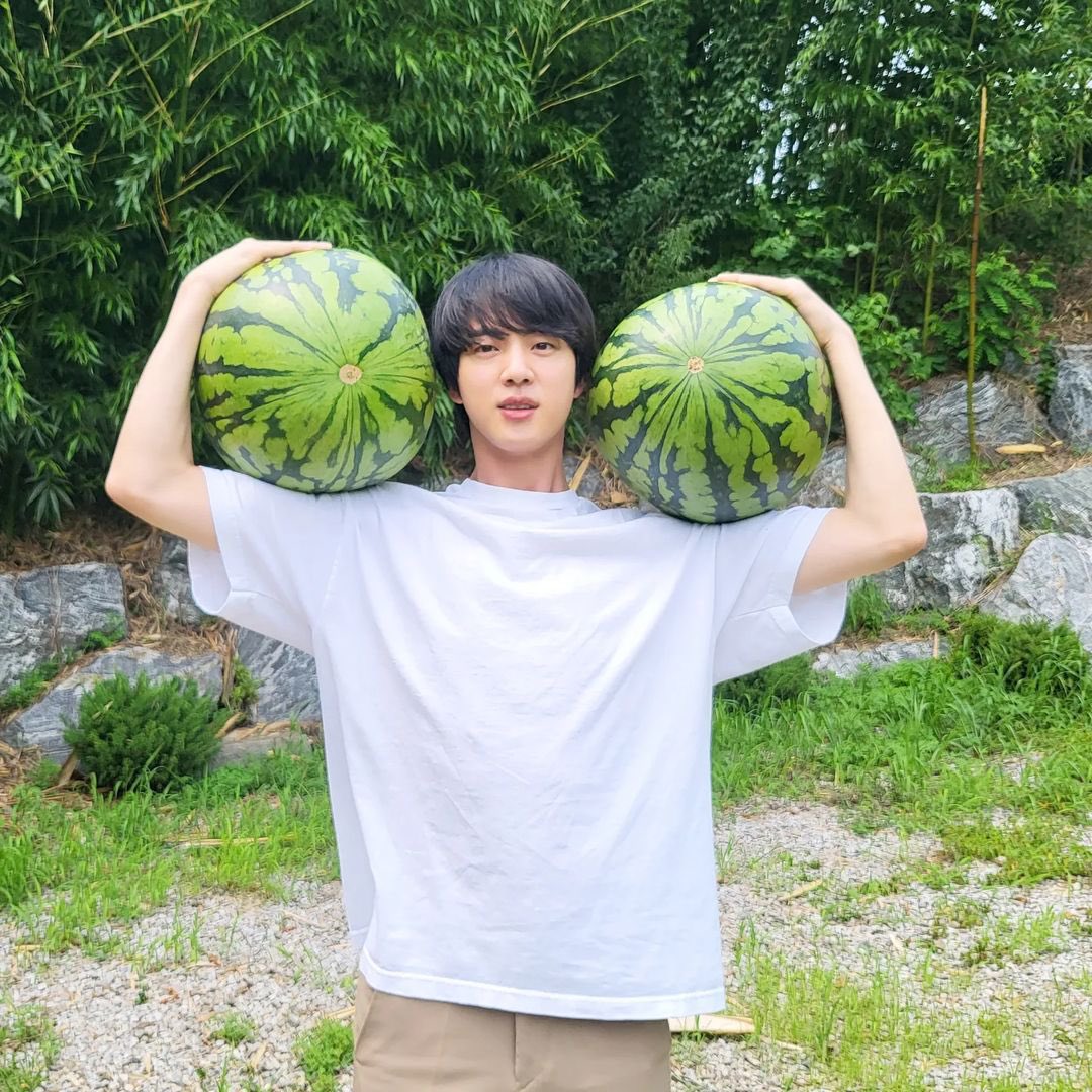 chibiusa81's tweet photo. Me voy al mercado a comprar fruta 😍#JIN https://t.co/6xS0l2v8WK