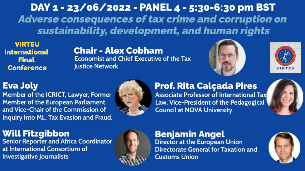 Delighted to announce the publication of the video recording of the second panel of the International Final Conference of the <a href="/VIRTEU_research/">VIRTEU</a> project funded by <a href="/EUAntiFraud/">European Anti-Fraud Office (OLAF)</a>. 

corporatecrime.co.uk/virteu-final-c…

#corruption #tax #fraud #taxevasion