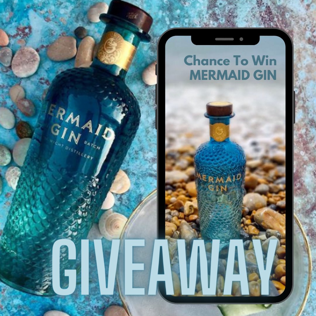 It's no "gin-cident" that we chose Mermaid Gin for our #PlasticFreeJuly Giveaway.  A small batch spirits distiller with a progressive #plasticfree approach

For your #chancetowin enter by 17th July.  Must be over 18. T&amp;Cs apply

TO ENTER:  loom.ly/dPorD94

#giveaway