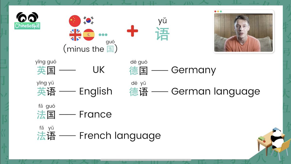 ChineseSkill's tweet photo. Here’s a sneak peak to the Unit 4 video lesson 🐼 let’s talk about #languages 👇👇👇
https://t.co/wmzsUUZvjg
#ChineseSkill #learnmandarin https://t.co/YmCSt35XVx