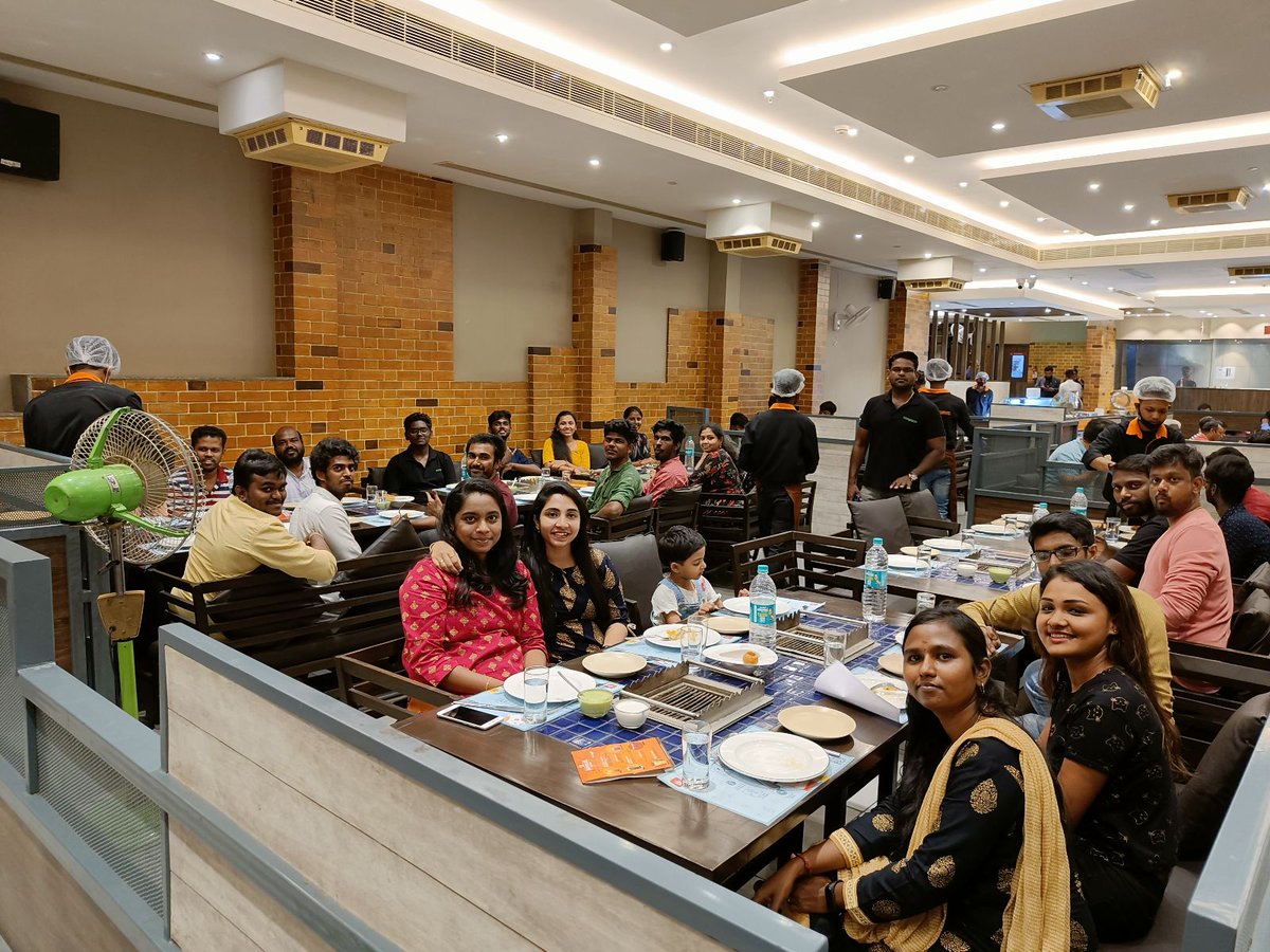 tring_apps's tweet photo. Arambikalama! 
So, we tringers decided to take a break, munch some popcorn, and have fun at the cinemas for the screening of Vikram. What a brilliant performance from Kamal Hassan and the rest of the cast!
#bringingteamstogether #breaktime #tringapps #tring #kamalhassan #vikram https://t.co/HIURUenA1l