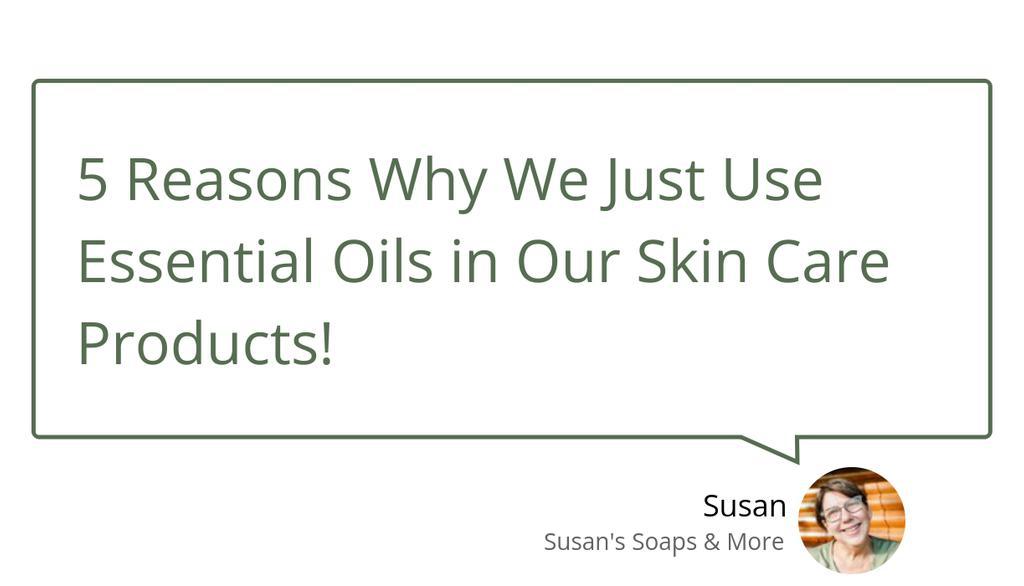 susansoaps's tweet image. So why am I still so committed to using essential oils in skin care products?

Read more 👉 lttr.ai/zBUr

#EssentialOils #1Reason #BasicBuildingBlocks #SkinCareProducts