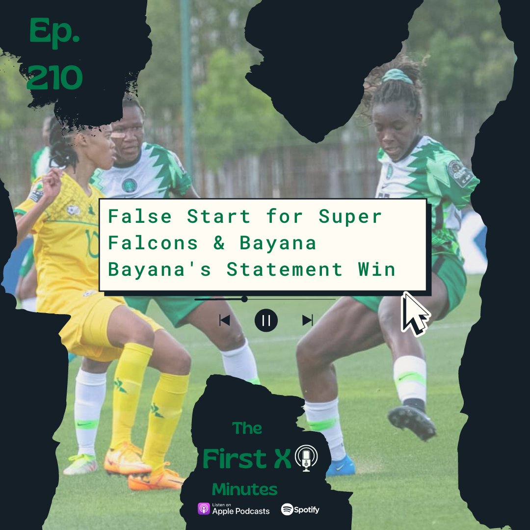 OneForTheGoals's tweet photo. So many questions from Nigeria's loss to South Africa:

- To dance or not?
- False start or the beginning of what's to come?
- #NGARSA: A preview of the final?
- How to defend against a Botswana that scored four?

All these &amp; more are discussed here 👇🏽

https://t.co/8kwBl4VLeu https://t.co/L2CHoDJ7iy