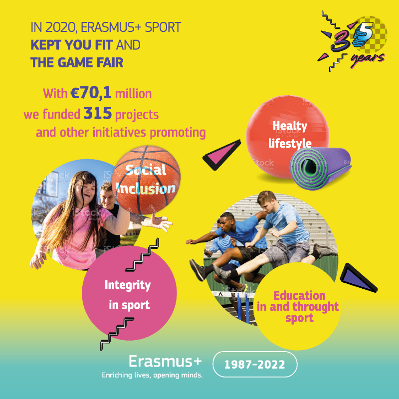 EUErasmusPlus's tweet photo. Last week we presented the new commemorative 2€ coin in honour of #ErasmusPlus35Years.

👀Have you found any yet?

This week we bring you closer to #ErasmusPlus with new updates of the web.

Find all you need to know to start the rest of your life🌍

#ErasmusPlus35Years