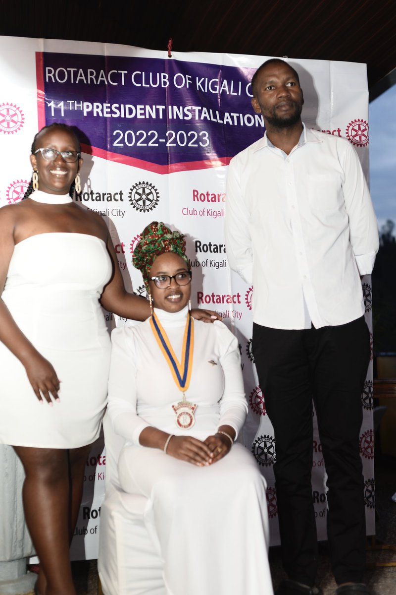 RCkigalicity's tweet photo. It was a pleasure having you with us Rtn @kkennyrand of @ClubNateete , &amp; Rtn Ainembabazi Promise of @RKyadondo ! Thank you for installing our President @homiz_moha! 

#RCKCInstallation #ImagineRotary https://t.co/PzqX8uySW0
