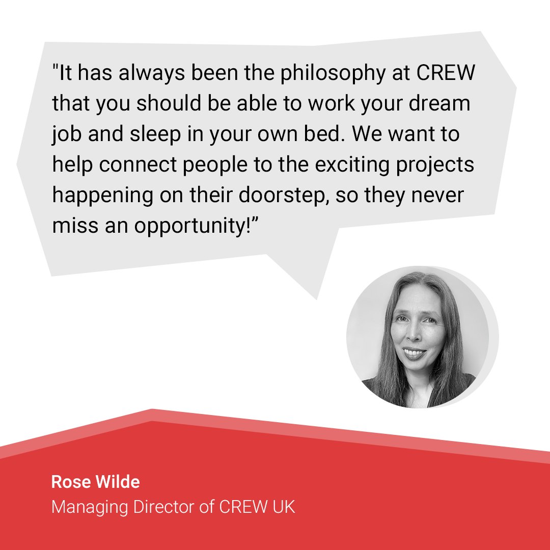 CrewManchester's tweet image. Want to work on your dream job, in your hometown, and sleep in your own bed? Join CREW!

#crewjobs #crewuk #crewopportunities #worklocal