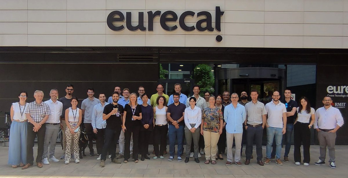 Selfy_EUProject's tweet photo. We are celebrating the first face-to-face meeting of #SelfyEU @cinea_eu project! 

👏Happy to have all the consortium at @Eurecat_news facilities discussing the next steps and the work to be done during these first months

#cybersecurity #AV https://t.co/KoEoksAMqt