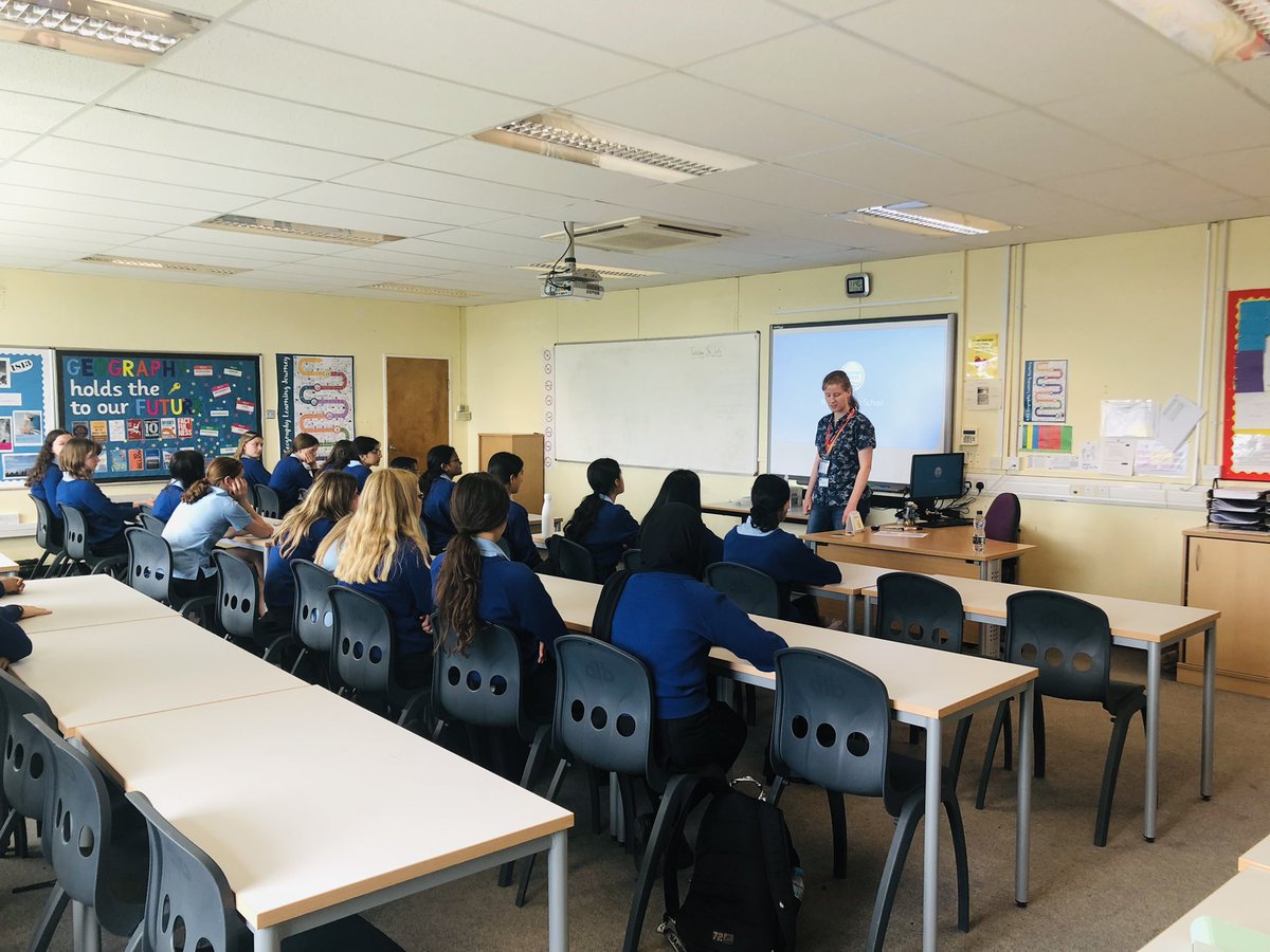 WycHighGeog's tweet photo. Thank you to Katie from @thameswater for a very informative talk to Y9 today on water usage! https://t.co/kSWAv1s25M
