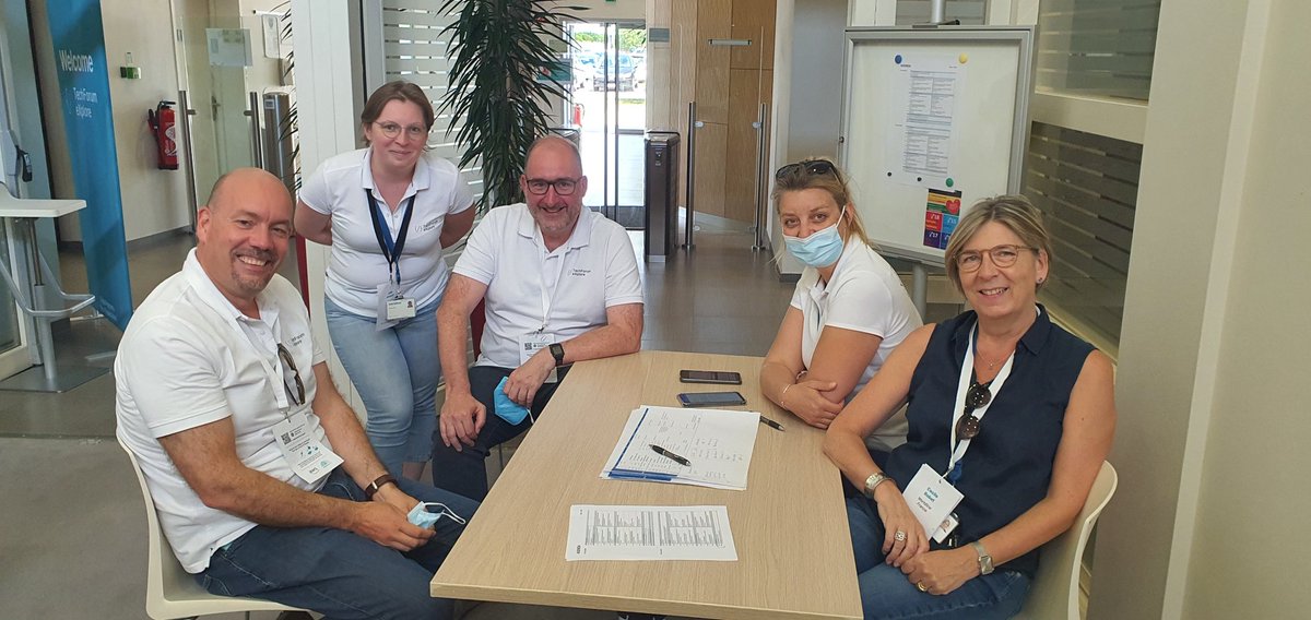 The TechForum staff and founders welcome you with a big smile 😀 #WorldlineTex <a href="/WorldlineGlobal/">Worldline</a> <a href="/TeXWL/">TechForum eXplore</a>