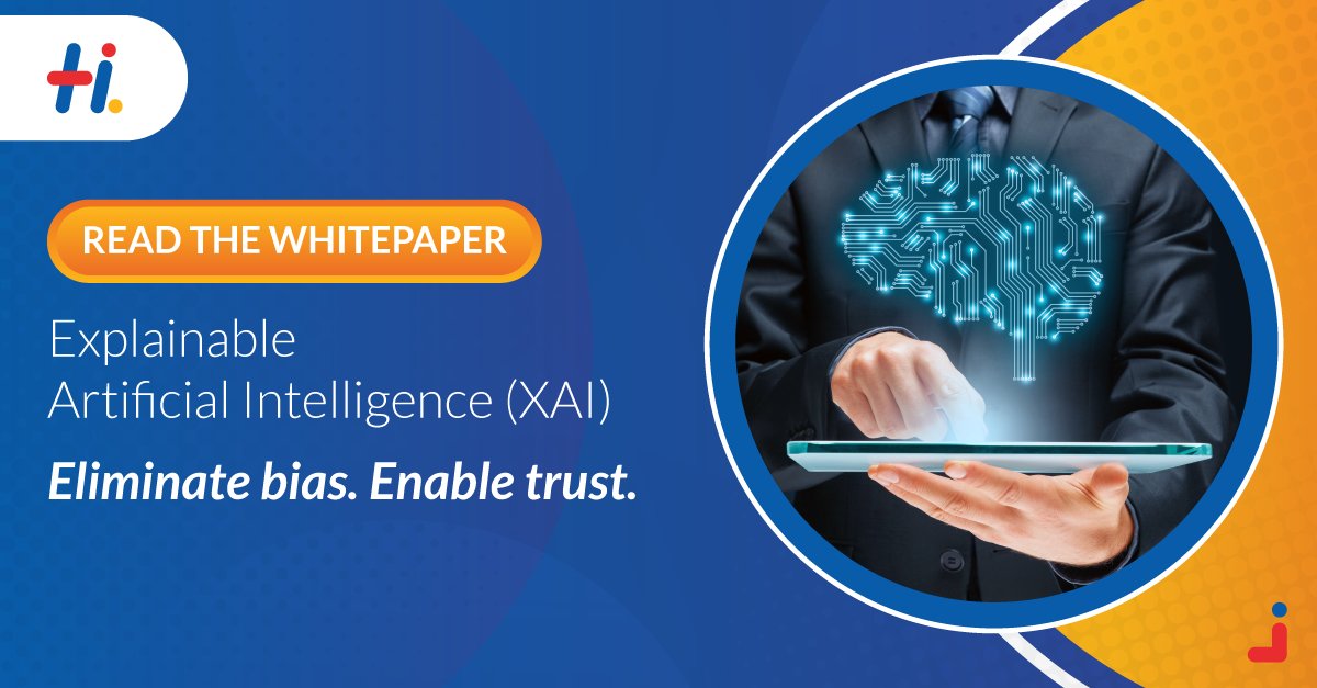 HexawareGlobal's tweet image. #AI models are ruling the roost today. Know how #ExplainableArtificialIntelligence can elevate their trustworthiness, compliance, performance, and ease of development. bit.ly/3P10O4H
#digitaltransformation
