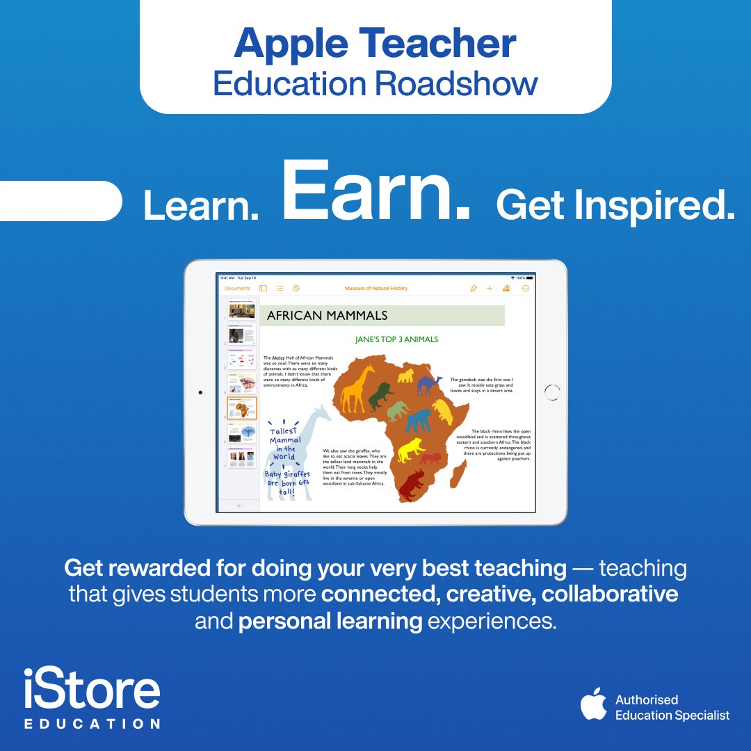 iStore Education tweet media