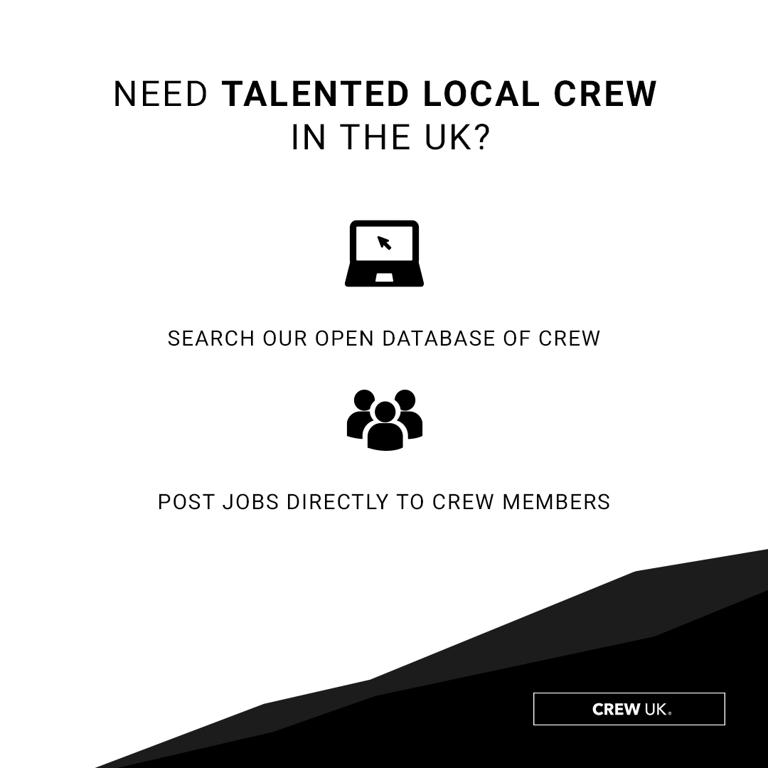 crewuk_'s tweet photo. We help #productioncompanies find talented, local ready-to-work #crew, and top local facilities and locations. Visit our website to find out more about our free service: https://t.co/n7PqbdcscI https://t.co/M2gn64A5DU