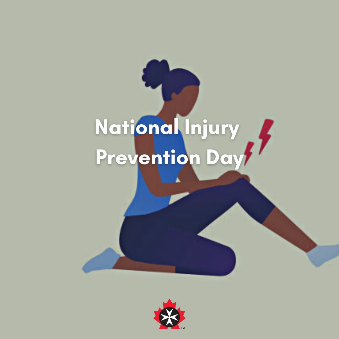 Today, SJA Ontario recognizes #NationalInjuryPreventionDay, we want to emphasize the significance of having a #firstaidcertification. While being prepared for an emergency is necessary, preventing them is far more important and can even save lives 🙏