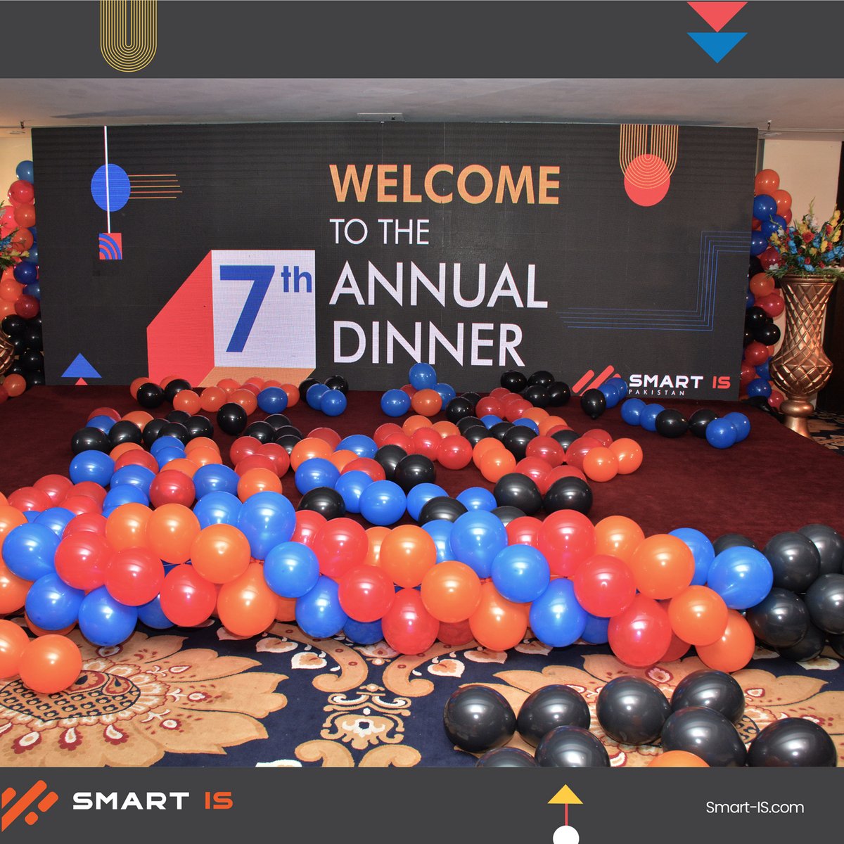 SmartISIntl's tweet photo. Here's a glimpse of the 7th Annual Dinner at Smart IS!
Thanks to @iqbalnaeem & @naveedramzan for being a part of it.
#SmartMarketingGroup #SmartISIntl #Annualdinner #EmployeeAppreciation #Achievements #Celebration #Employee #Care #LEAP #AnnualGathering #EmployeeAwards https://t.co/BmqcBke8Kr