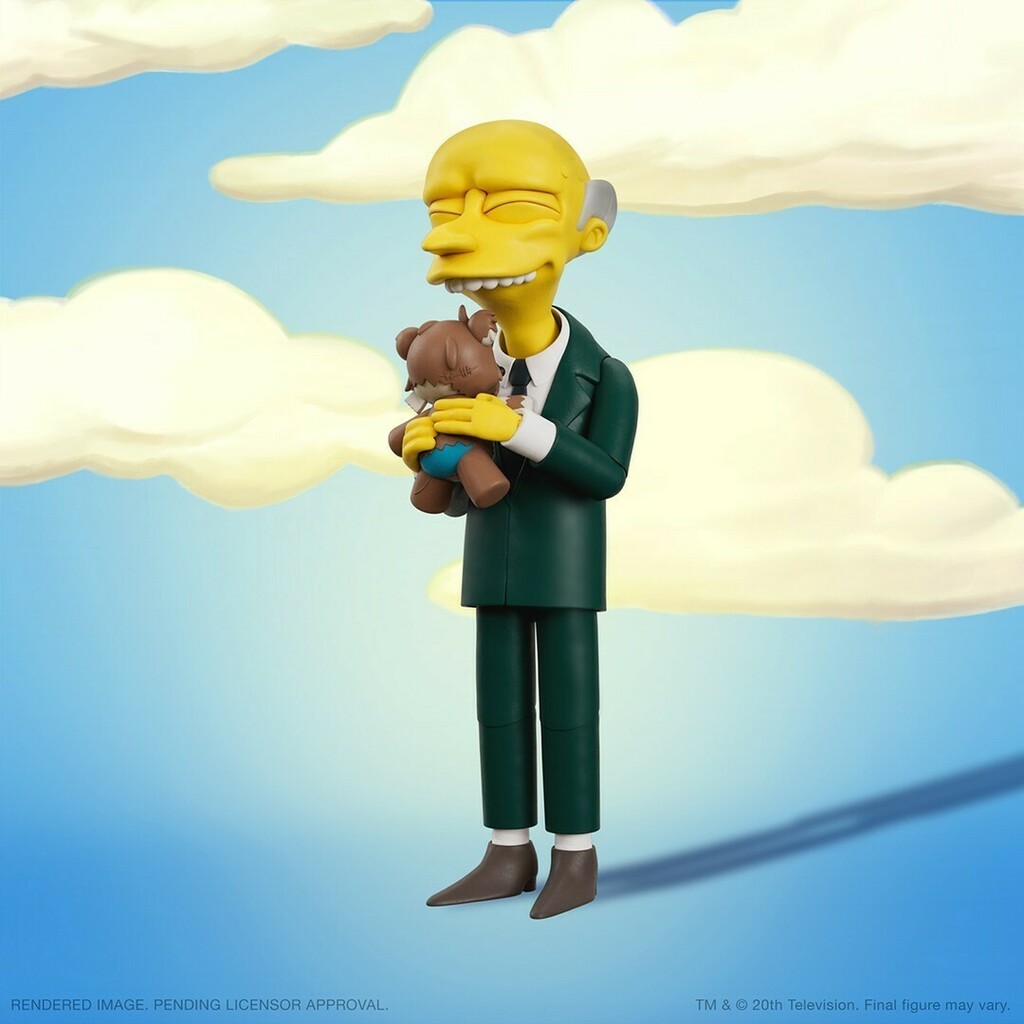 Repost from <a href="/super7/">super7</a>
This 7” scale The Simpsons ULTIMATES! figure of C. Montgomery Burns comes with interchangeable heads &amp; hands and a variety of accessories, including Bobo, Blinky, the “One Trillion” dollar bill, and other items from memorable moments in the show. Montgome…