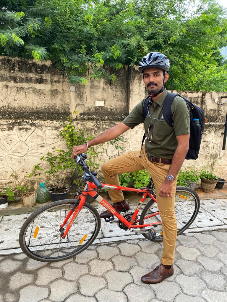 anandnc1983's tweet photo. #Commutebicycle
#Cycle2work
Office commutes are a breeze on Bicycle
@commutebicycle 
@firefoxbikes 
@Decathlon_India 
@Garmin 
#SaipemIndia 
@cycle_to_work 
#Wetoosharetheroad
#ResetChennaiwithcycling
@chennaicorp 
@csclofficial https://t.co/laCywmgteX